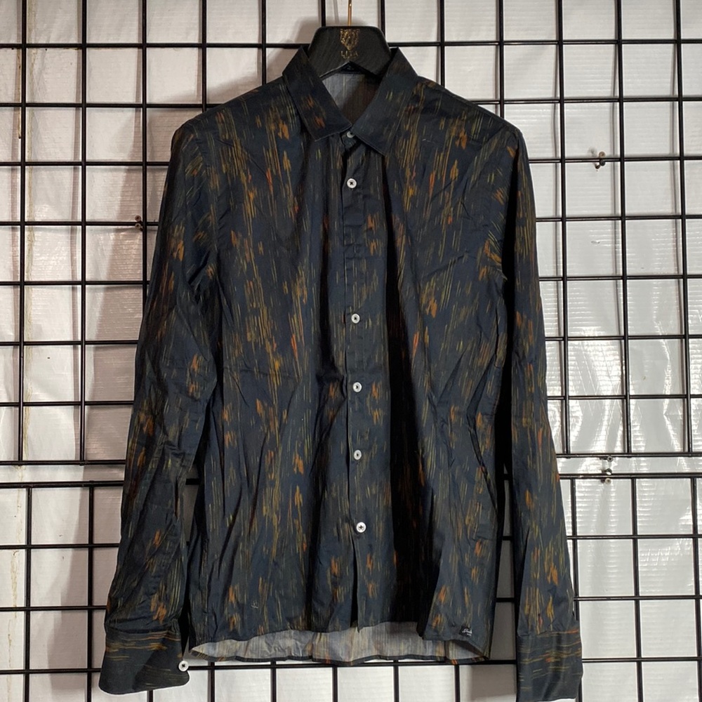 NWT GOOD MAN BRAND Big On-Point Long Sleeve Button Down Shirt Size M